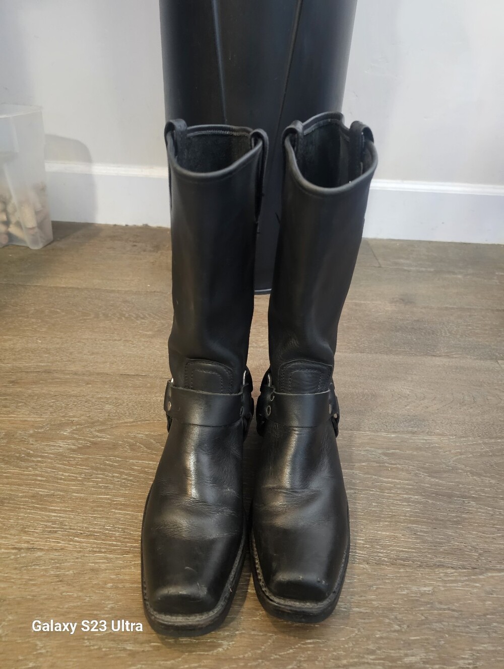 Frye Harness Boot- Black Size 8.5